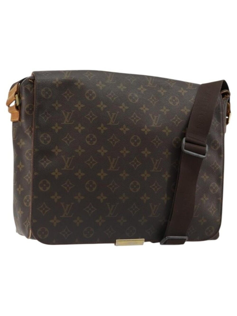 Authentic LOUIS VUITTON Monogram Abbesses Shoulder Bag M45257 LV